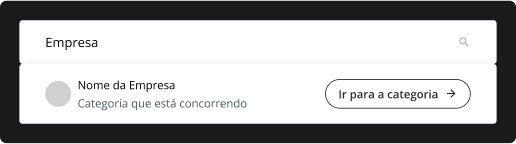 Procure diretamente por uma empresa indicada...
